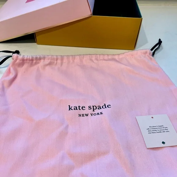 New Kate Spade evening bag, gorgeous crystal Spade closure clasp. - Picture 6 of 7